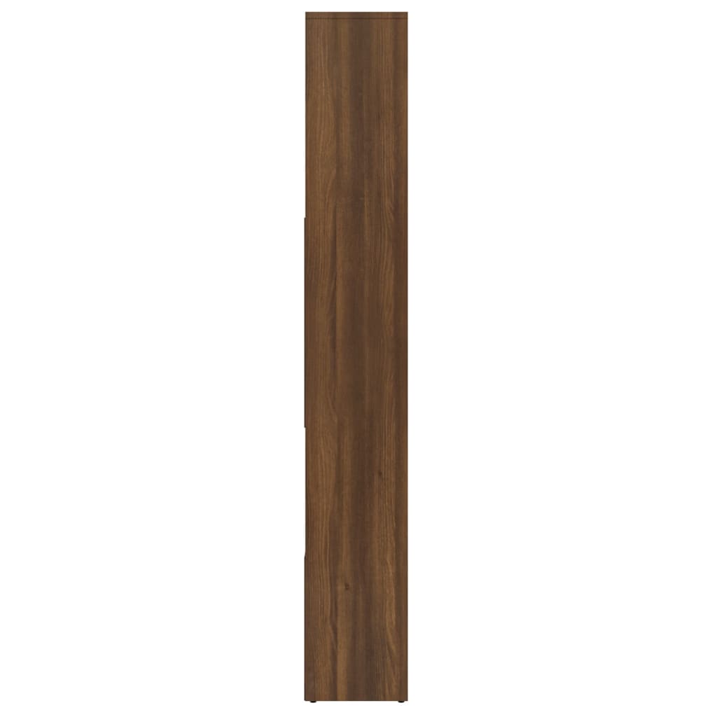 Modern Wooden Tall Open Bookcase Book Storage Cabinet Shelving Storage Display