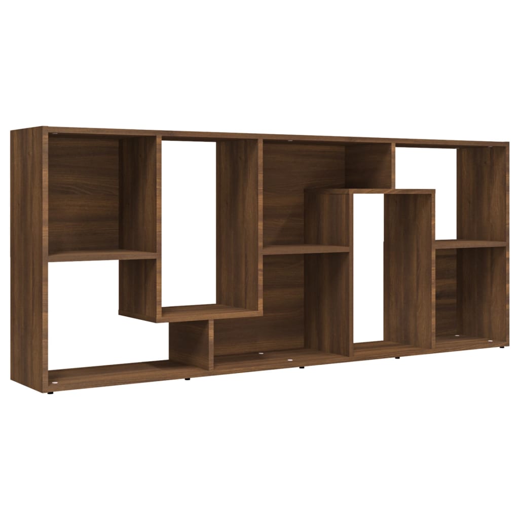 Modern Wooden Tall Open Bookcase Book Storage Cabinet Shelving Storage Display