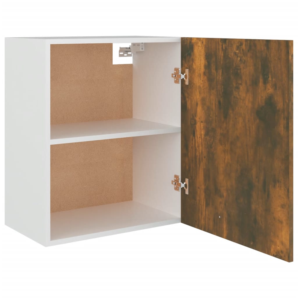 Hanging Cabinet Lyon Smoked Oak 50x31x60 cm Engineered Wood