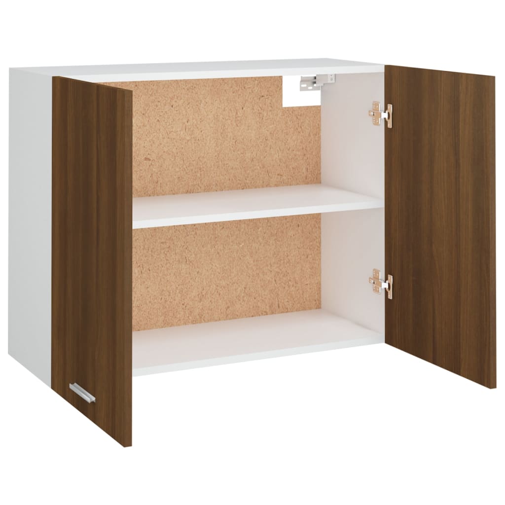 Modern Wooden Wall Mounted 2 Door Kitchen Storage Cabinet Unit