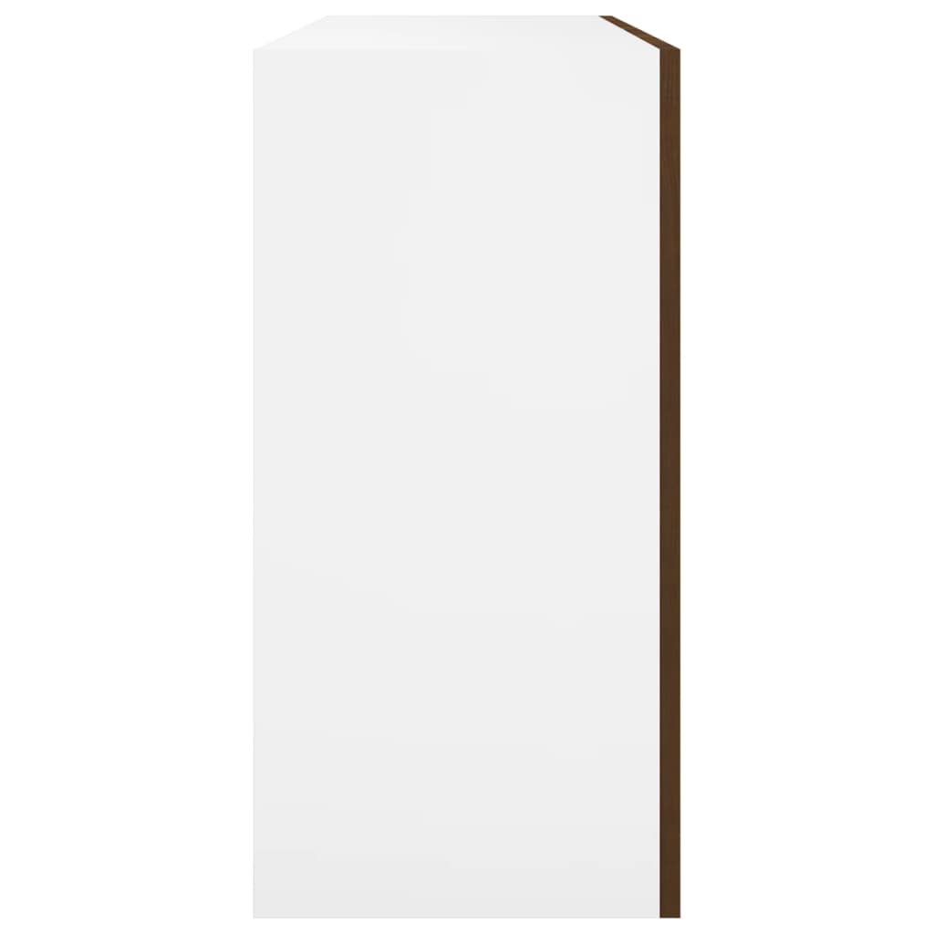 Modern Wooden Wall Mounted 2 Door Kitchen Storage Cabinet Unit