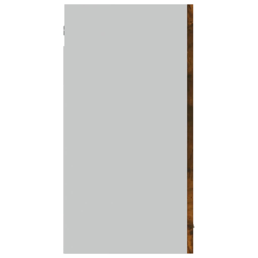 Modern Wooden 2 Door Hanging Glass Wall Mounted Kitchen Storage Cabinet Unit
