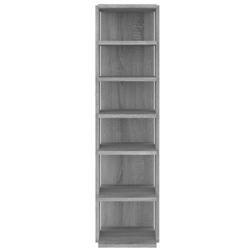 Modern Wooden 2pcs Open Shoe Storage Cabinet Wood Trainer Organiser Units
