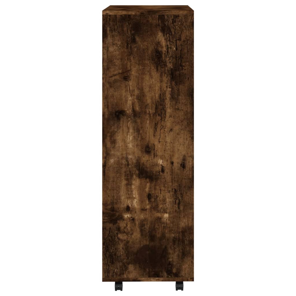 Modern Wooden Open Bedroom Wardrobe With Hanging Clothes Rail & Shelves