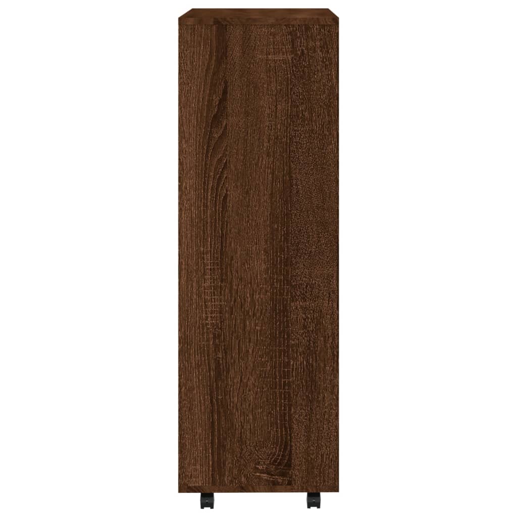 Modern Wooden Open Bedroom Wardrobe With Hanging Clothes Rail & Shelves