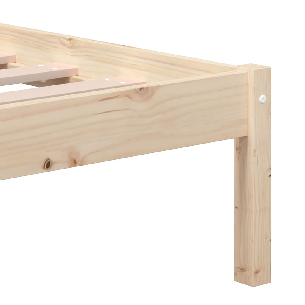 Bed Frame without Mattress Super King Solid Wood
