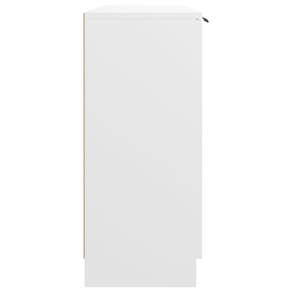 Modern Wooden 3 Door Sideboard Storage Cabinet Wood Dining Room Unit