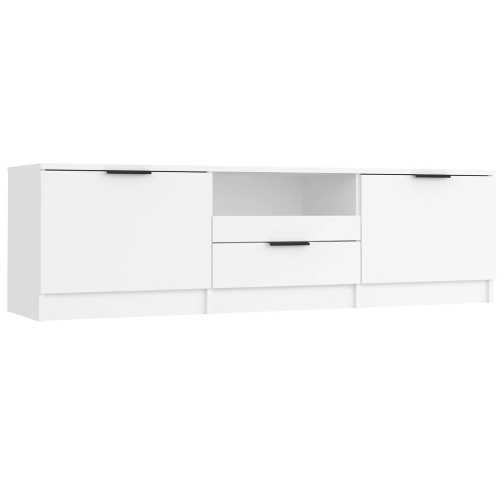 Modern Wooden 55 Inch TV Tele Stand Unit Cabinet With 3 Storage Drawers