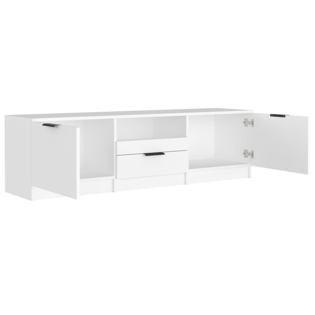 Modern Wooden 55 Inch TV Tele Stand Unit Cabinet With 3 Storage Drawers
