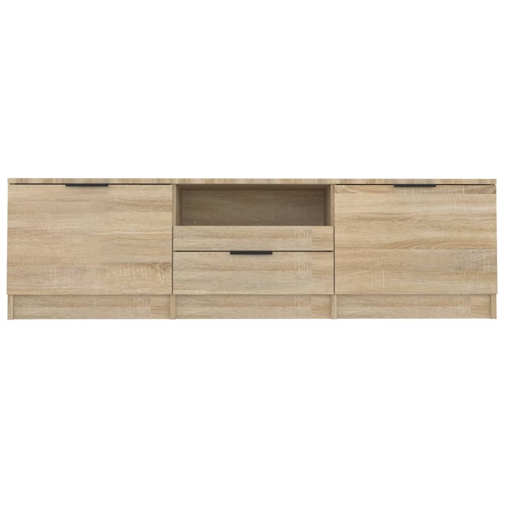 Modern Wooden 55 Inch TV Tele Stand Unit Cabinet With 3 Storage Drawers