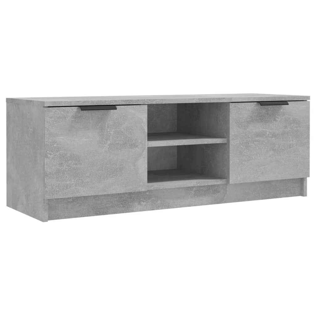 Modern Wooden 40 Inch TV Tele Stand Unit Cabinet With With 2 Doors & Open Shelves