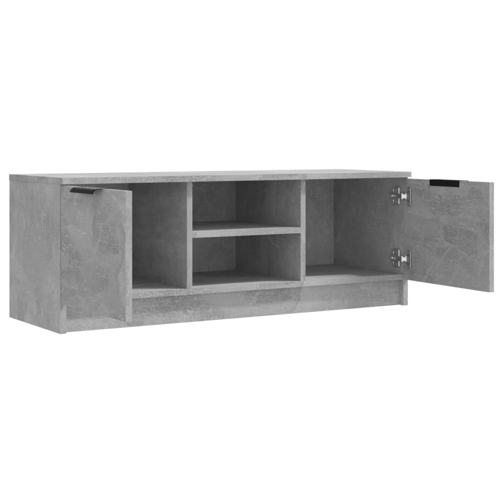 Modern Wooden 40 Inch TV Tele Stand Unit Cabinet With With 2 Doors & Open Shelves