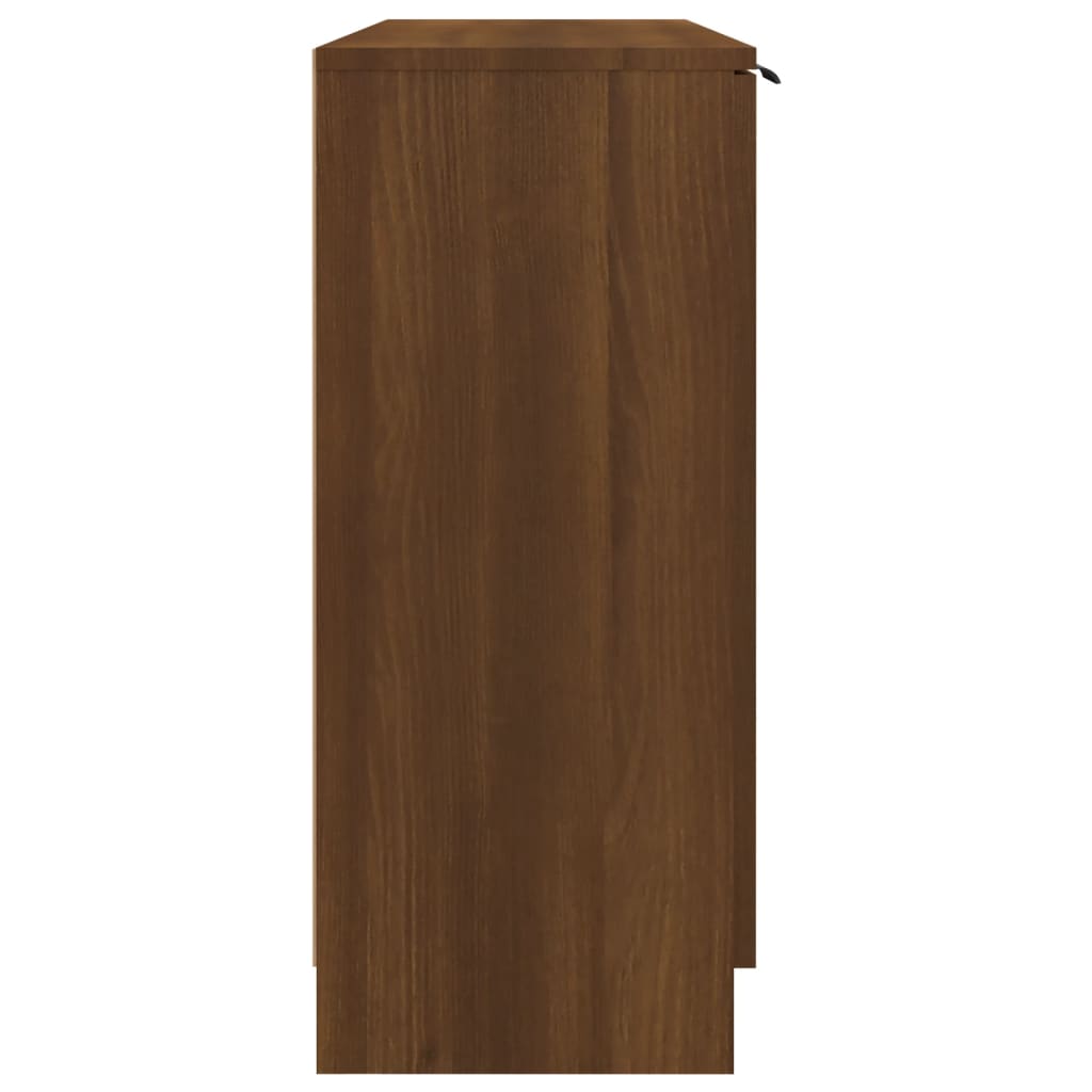 Modern Wooden 3 Door Sideboard Storage Cabinet Wood Dining Room Unit