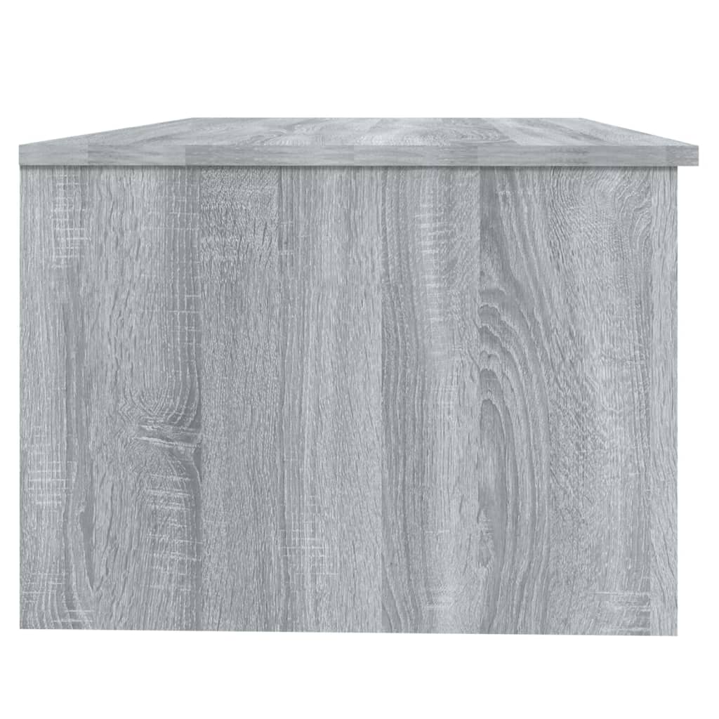Coffee Table Grey Sonoma 102x50x36 cm Engineered Wood
