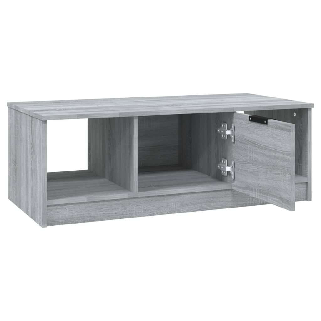 Coffee Table Grey Sonoma 102x50x36 cm Engineered Wood