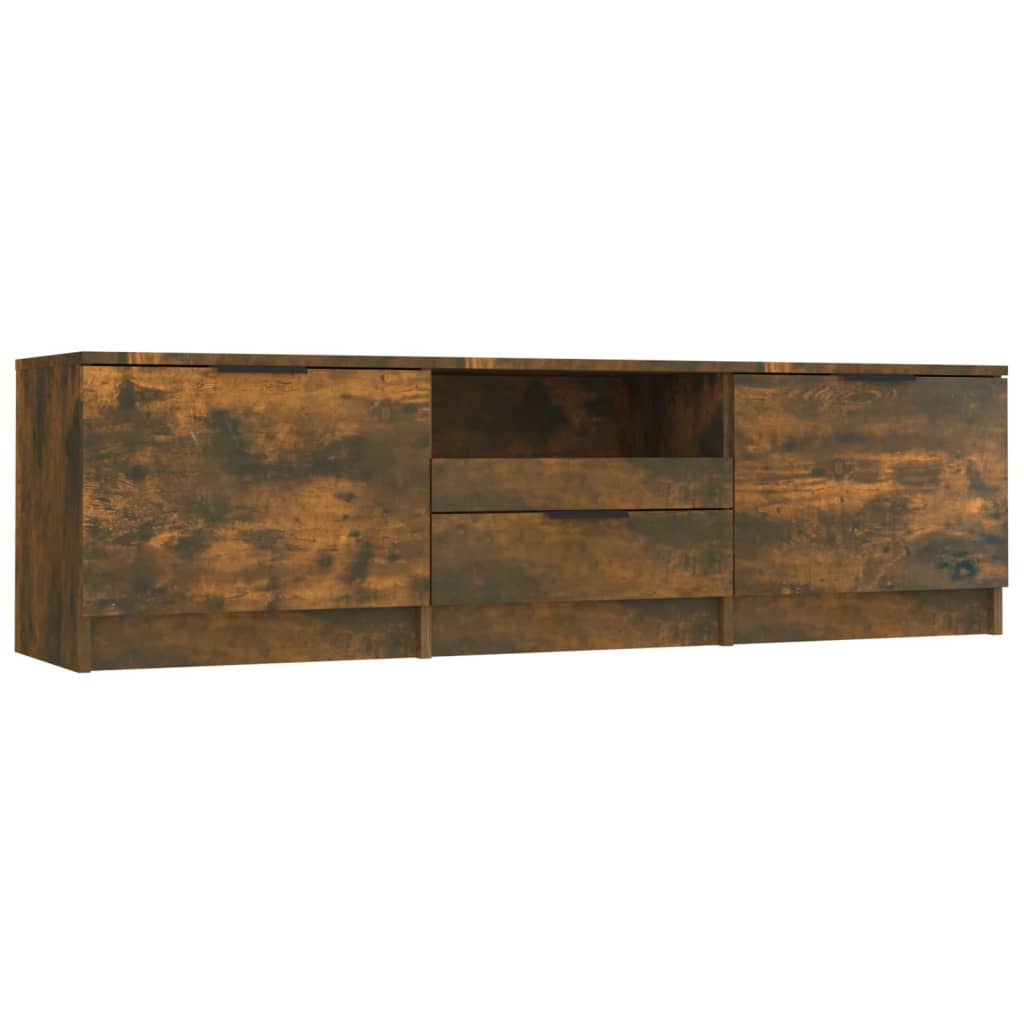 Modern Wooden 55 Inch TV Tele Stand Unit Cabinet With 3 Storage Drawers