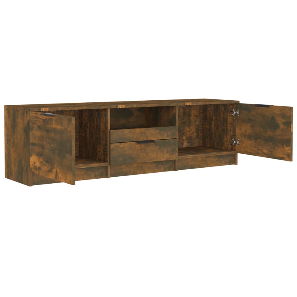 Modern Wooden 55 Inch TV Tele Stand Unit Cabinet With 3 Storage Drawers