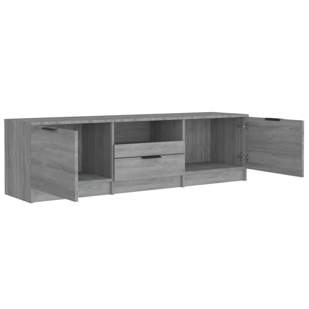 Modern Wooden 55 Inch TV Tele Stand Unit Cabinet With 3 Storage Drawers