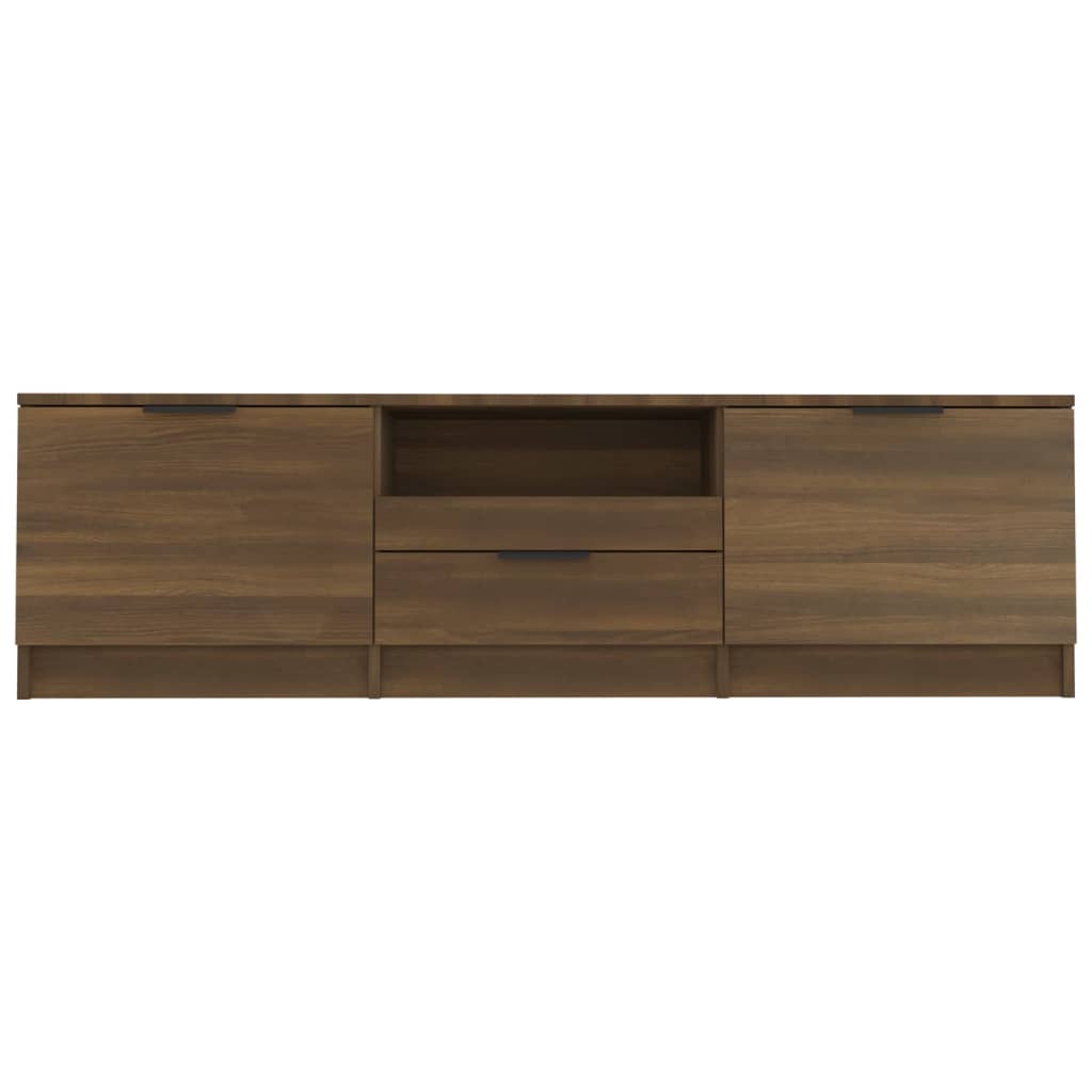 Modern Wooden 55 Inch TV Tele Stand Unit Cabinet With 3 Storage Drawers