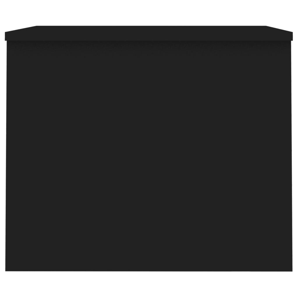 Coffee Table Black 80x50.5x41.5 cm Engineered Wood