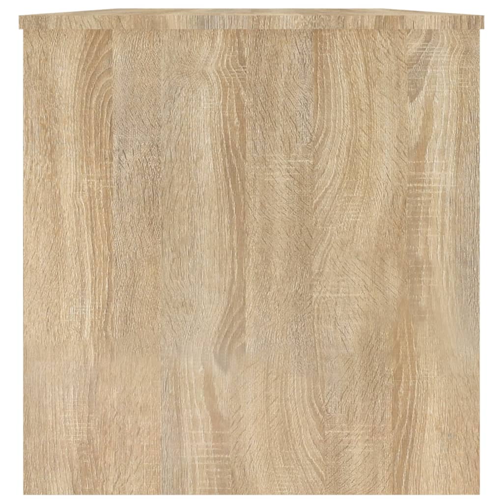 809650 vidaXL Coffee Table Sonoma Oak 102x50x52,5 cm Engineered Wood
