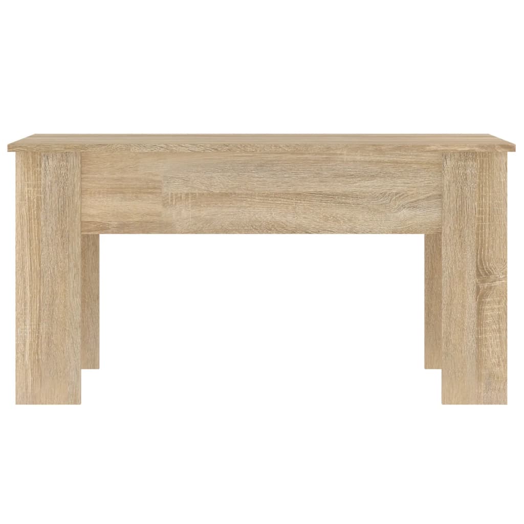 Coffee Table Sonoma Oak 101x49x52 cm Engineered Wood