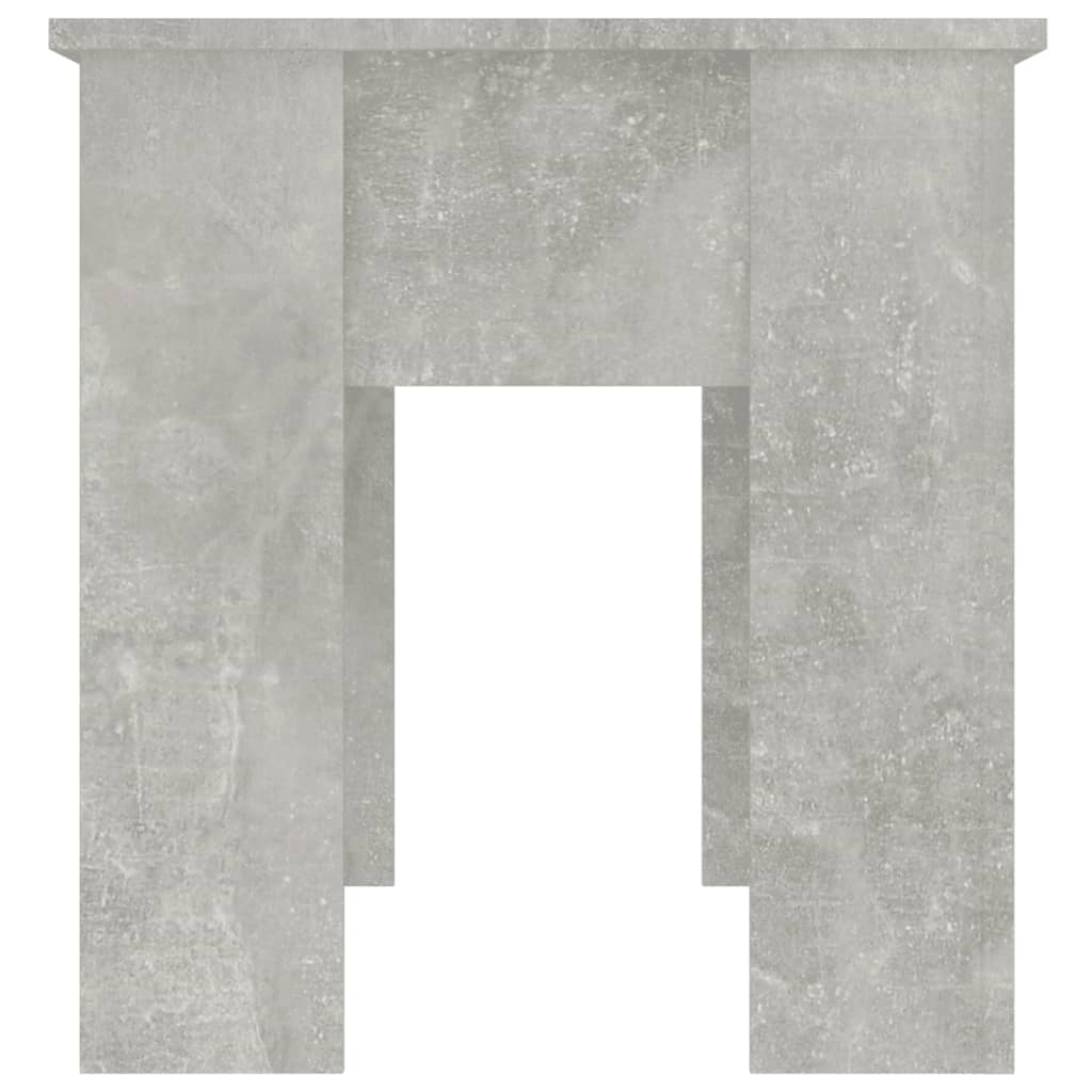 Coffee Table Concrete Grey 101x49x52 cm Engineered Wood