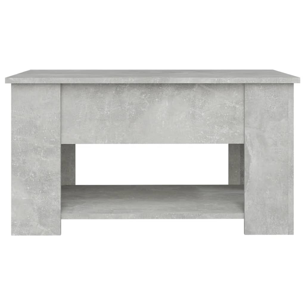 Modern Wooden Living Room Coffee Table With Lift Top Design & Storage Shelf Wood