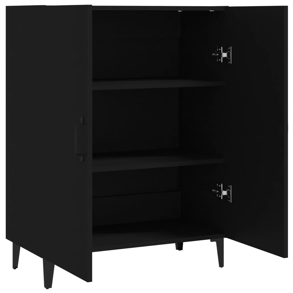 Modern Wooden 2 Door Home Sideboard Storage Cabinet Wood Dining Room Unit