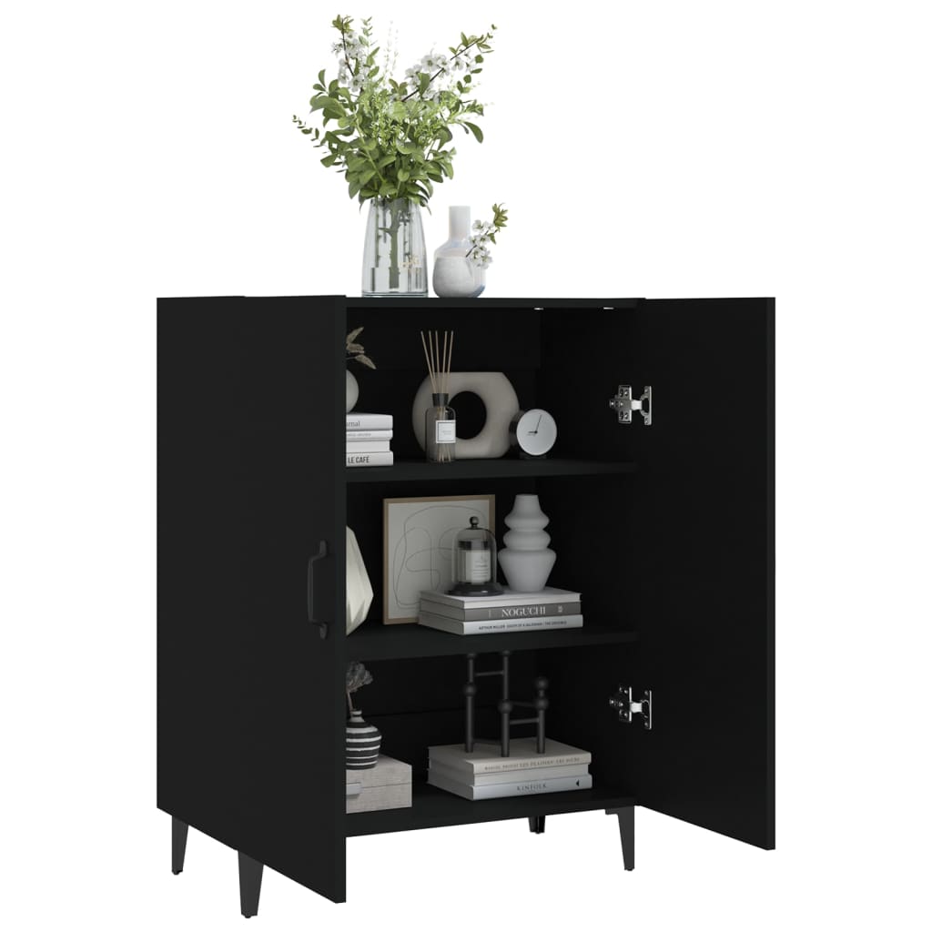Modern Wooden 2 Door Home Sideboard Storage Cabinet Wood Dining Room Unit