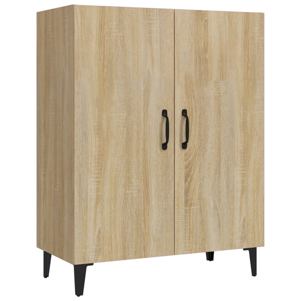 Modern Wooden 2 Door Home Sideboard Storage Cabinet Wood Dining Room Unit