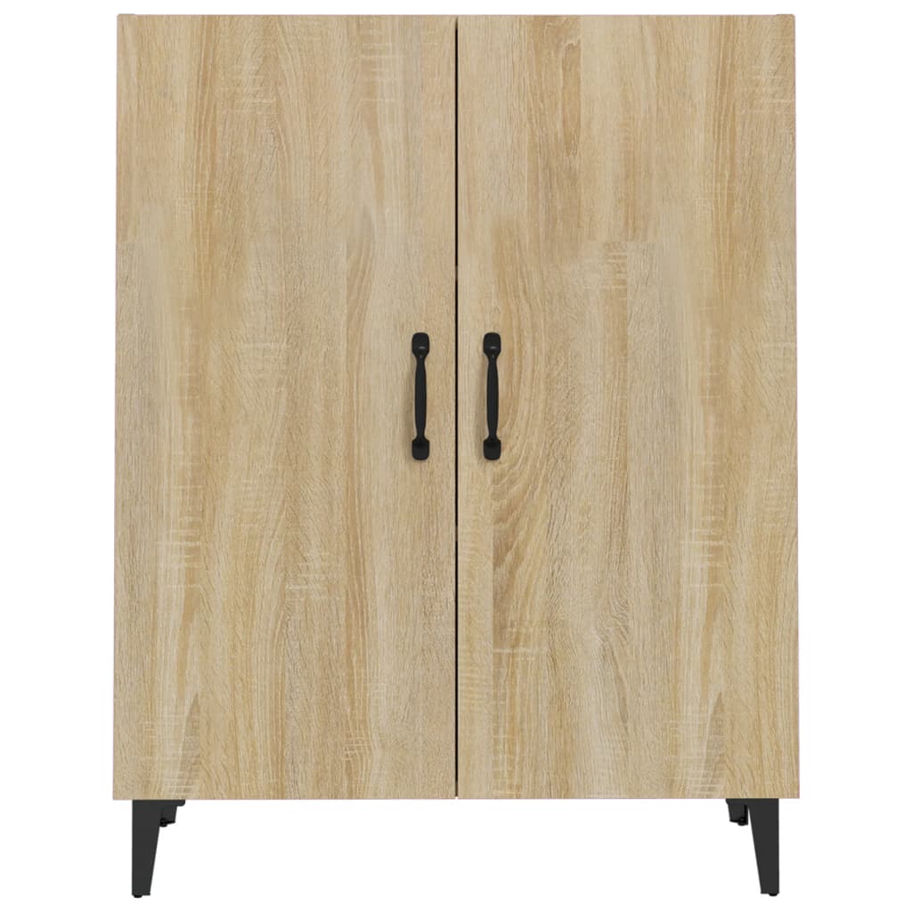 Modern Wooden 2 Door Home Sideboard Storage Cabinet Wood Dining Room Unit