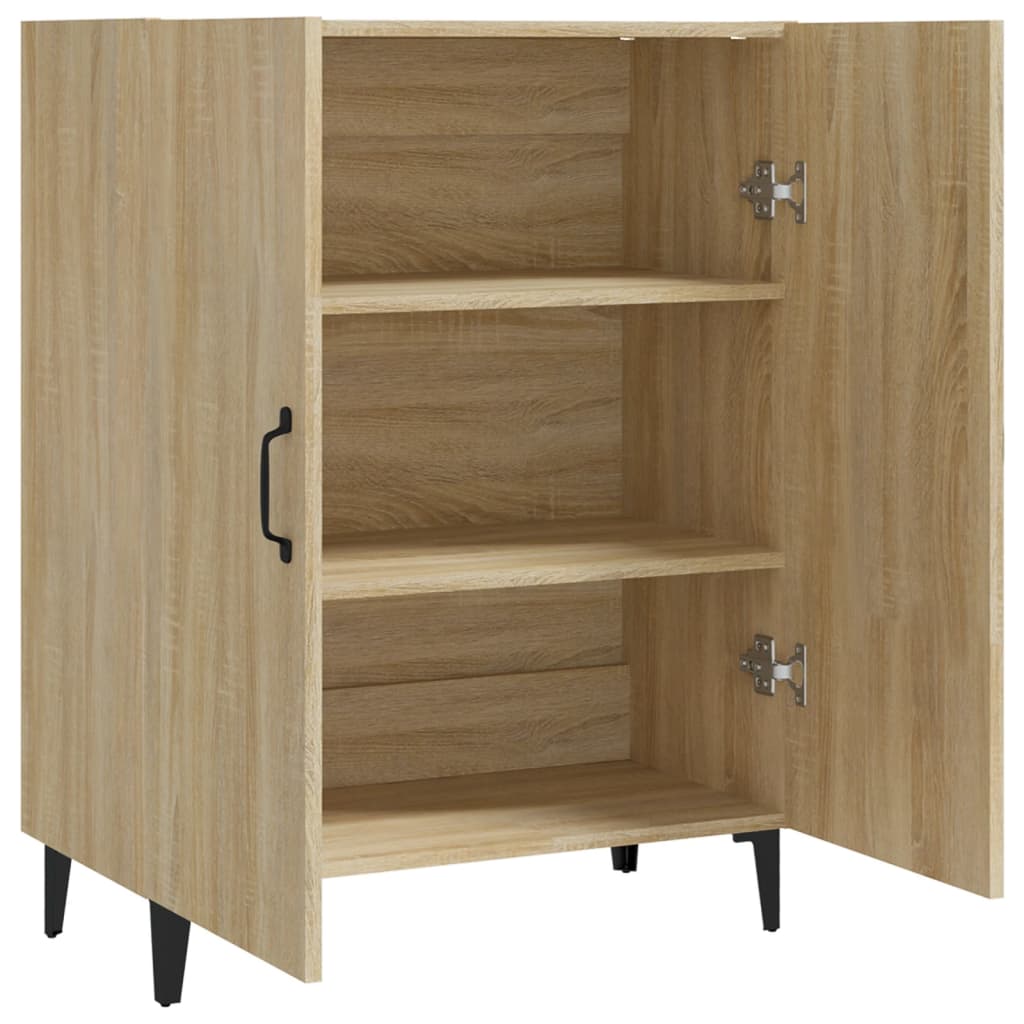 Modern Wooden 2 Door Home Sideboard Storage Cabinet Wood Dining Room Unit