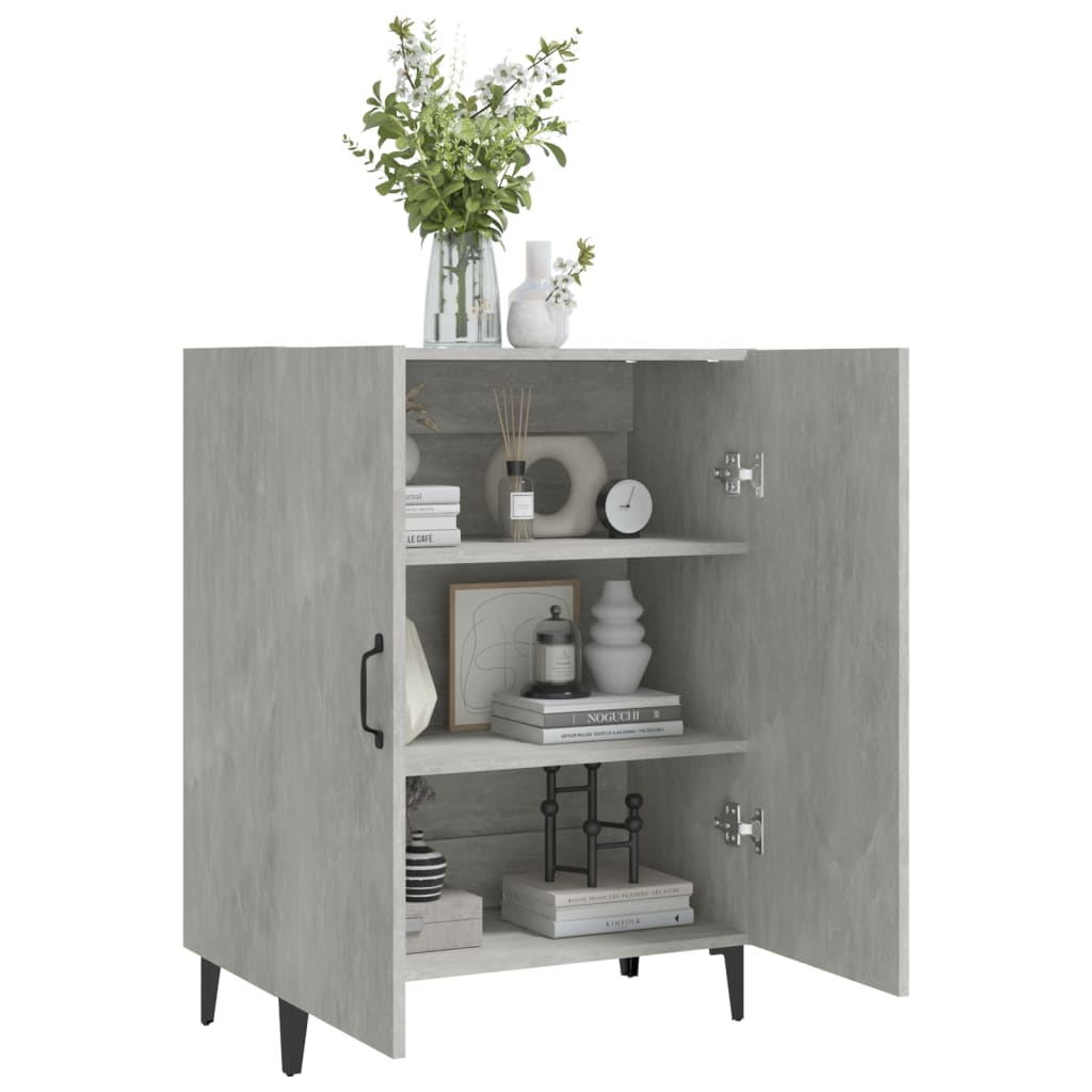 Modern Wooden 2 Door Home Sideboard Storage Cabinet Wood Dining Room Unit