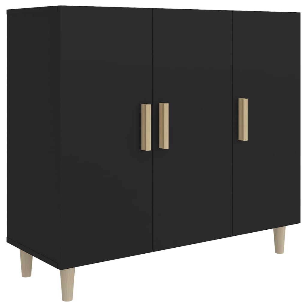 Modern Wooden 3 Door Home Sideboard Storage Cabinet Dining Room Wood Unit