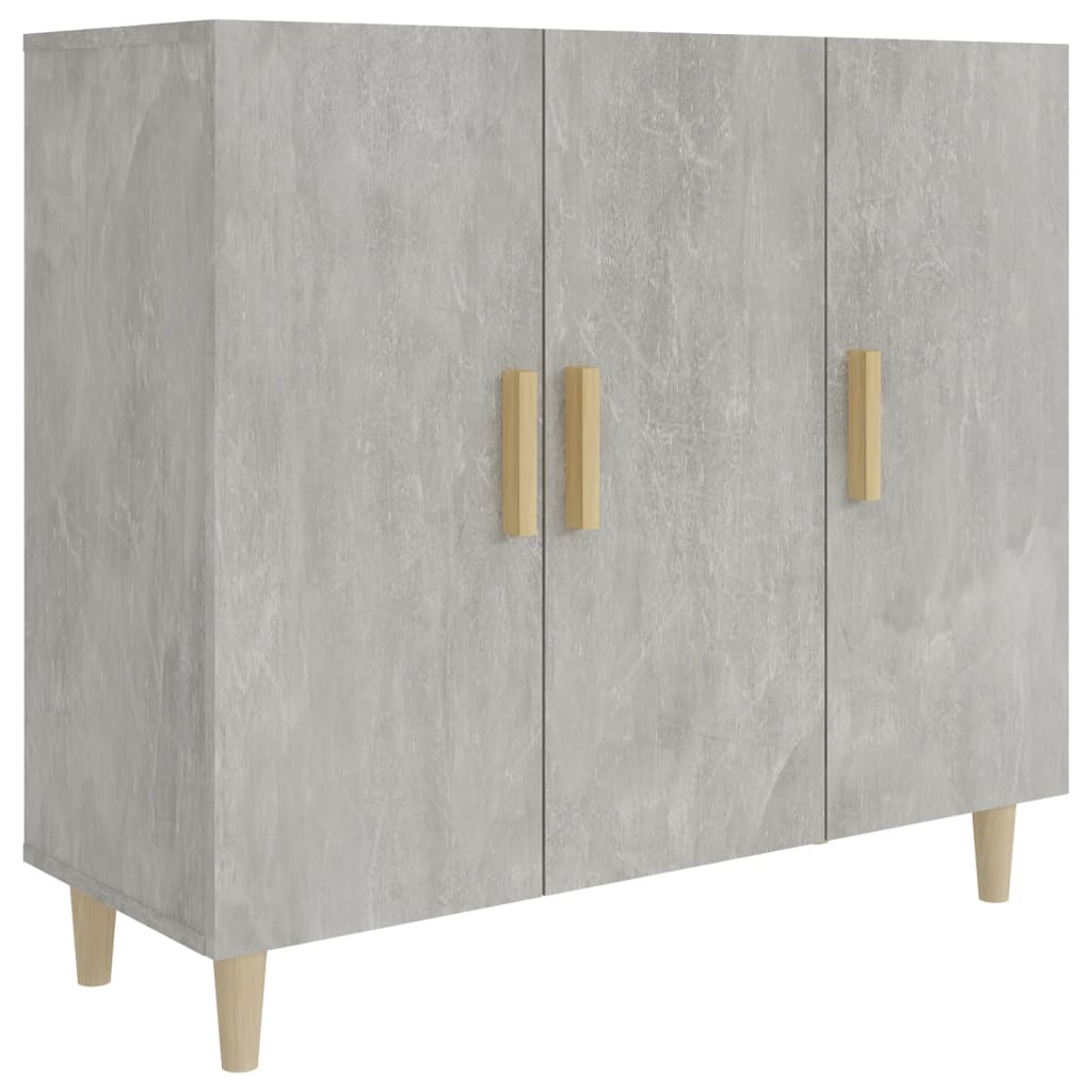 Modern Wooden 3 Door Home Sideboard Storage Cabinet Dining Room Wood Unit