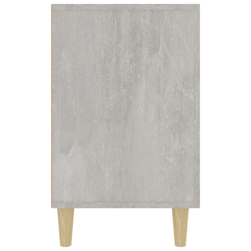 Modern Wooden Sideboard Storage Cabinet Unit With 2 Doors & 2 Drawers Wood