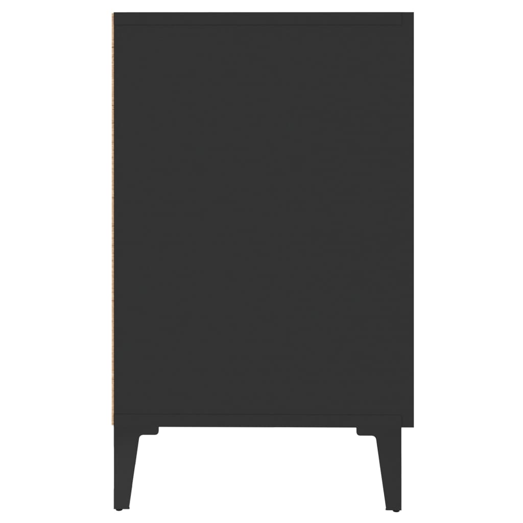 Modern Wooden Sideboard Storage Cabinet Unit With 2 Doors & 2 Drawers Wood