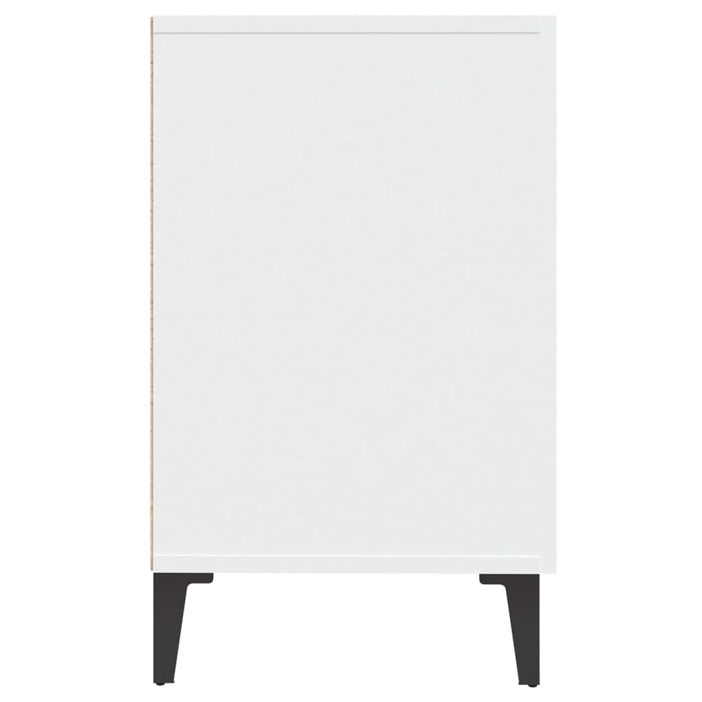 Modern Wooden Sideboard Storage Cabinet Unit With 2 Doors & 2 Drawers Wood