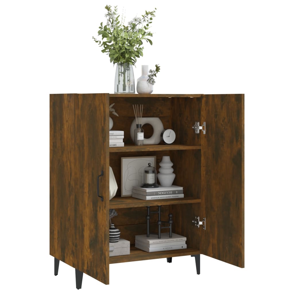 Modern Wooden 2 Door Home Sideboard Storage Cabinet Wood Dining Room Unit