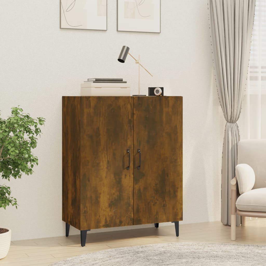 Modern Wooden 2 Door Home Sideboard Storage Cabinet Wood Dining Room Unit