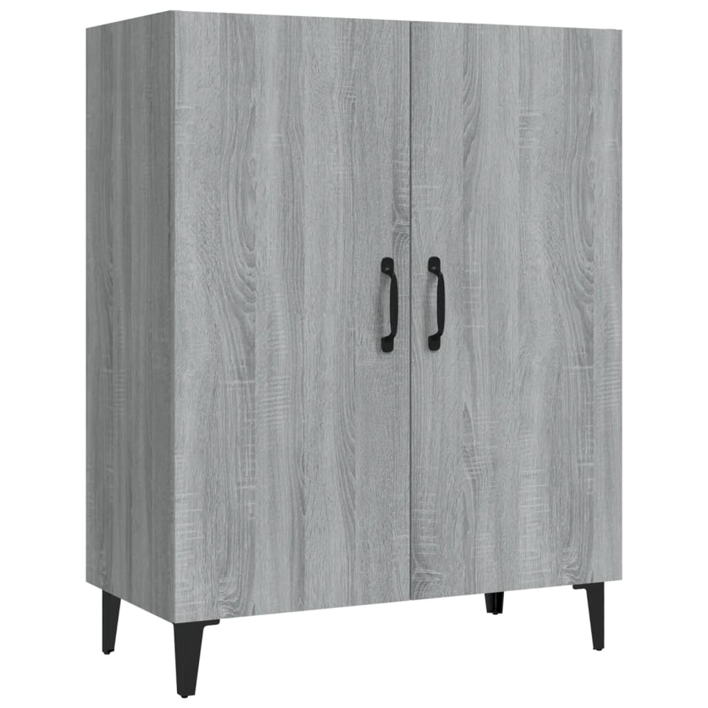 Modern Wooden 2 Door Home Sideboard Storage Cabinet Wood Dining Room Unit