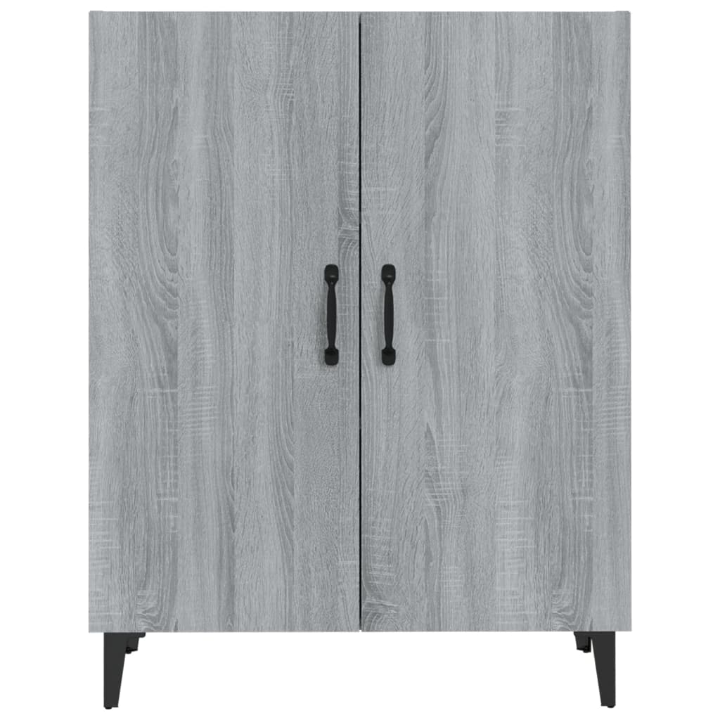 Modern Wooden 2 Door Home Sideboard Storage Cabinet Wood Dining Room Unit