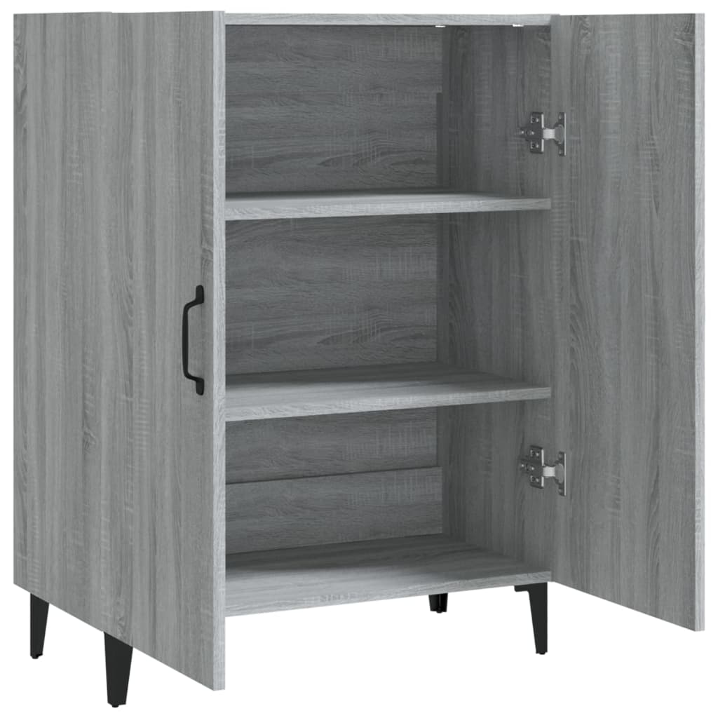Modern Wooden 2 Door Home Sideboard Storage Cabinet Wood Dining Room Unit