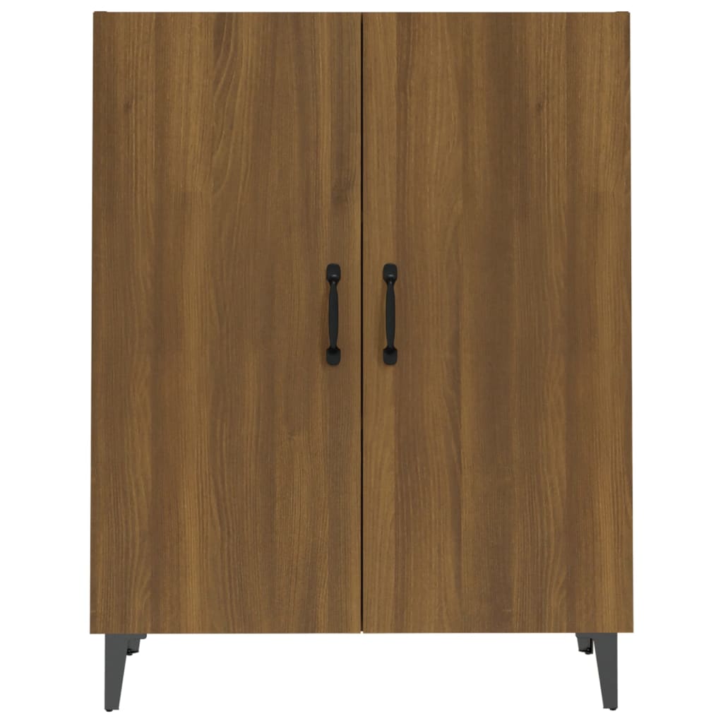 Modern Wooden 2 Door Home Sideboard Storage Cabinet Wood Dining Room Unit