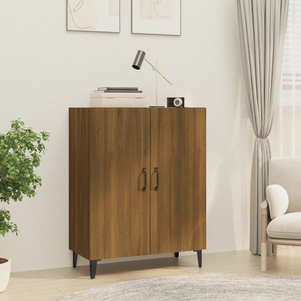 Modern Wooden 2 Door Home Sideboard Storage Cabinet Wood Dining Room Unit