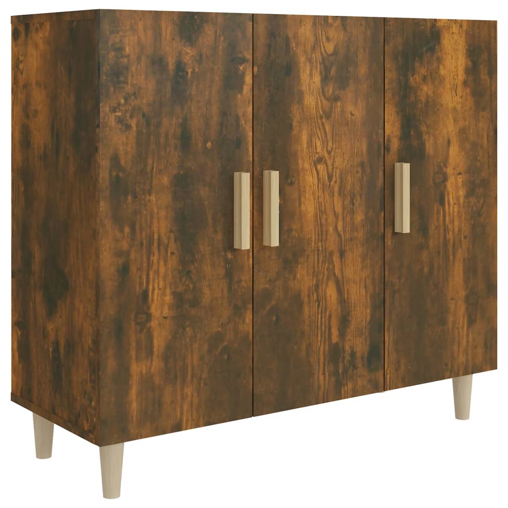 Modern Wooden 3 Door Home Sideboard Storage Cabinet Dining Room Wood Unit