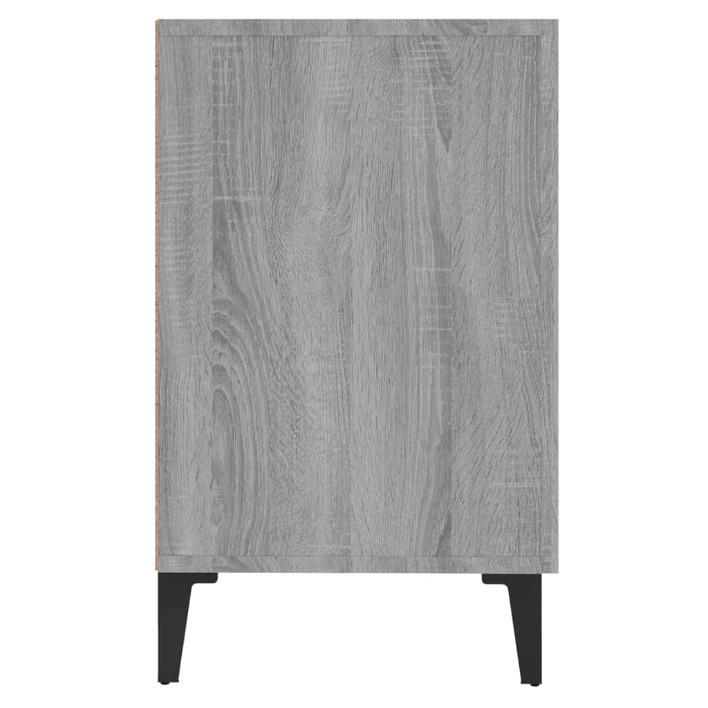 Modern Wooden Sideboard Storage Cabinet Unit With 2 Doors & 2 Drawers Wood