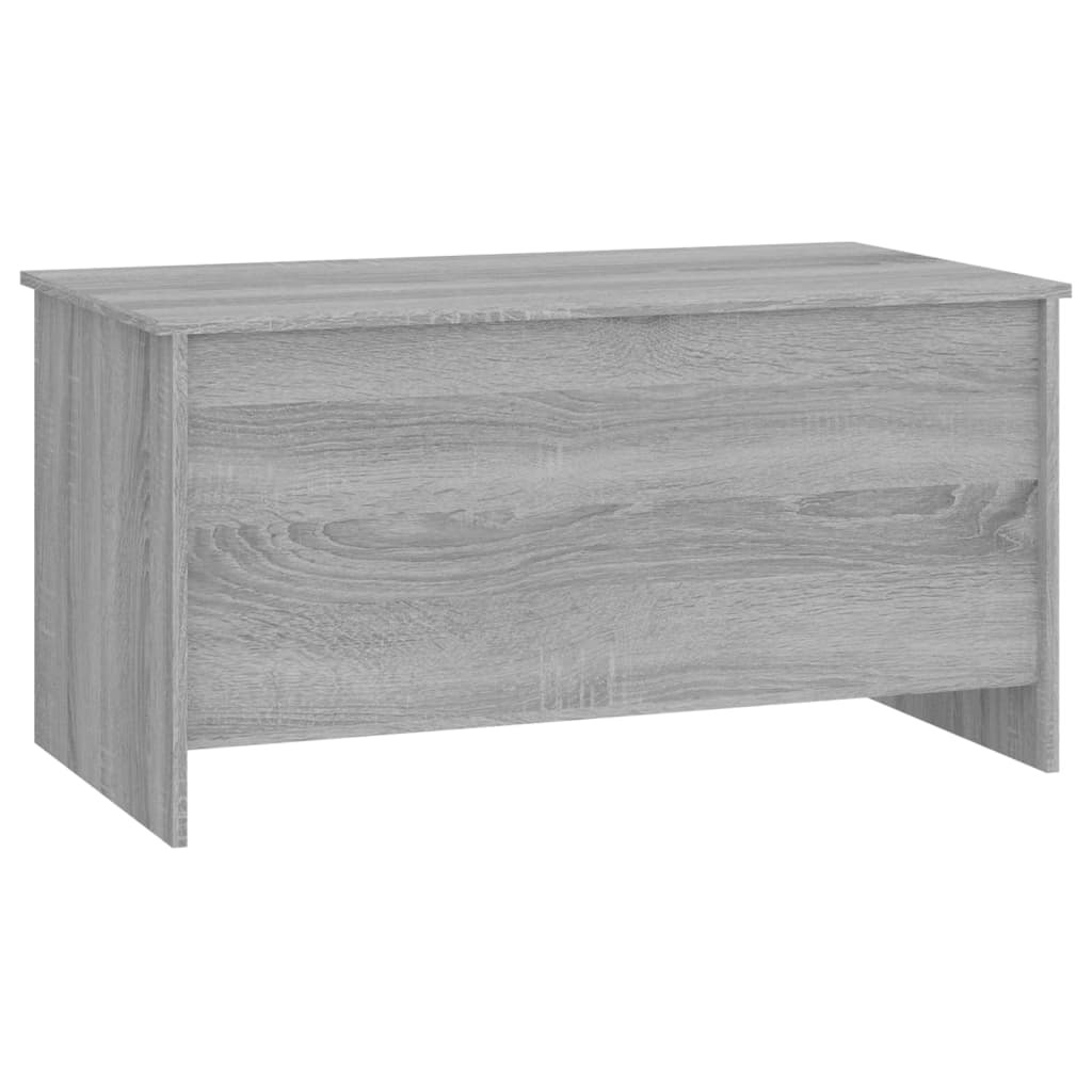 Coffee Table Grey Sonoma 102x55.5x52.5 cm Engineered Wood