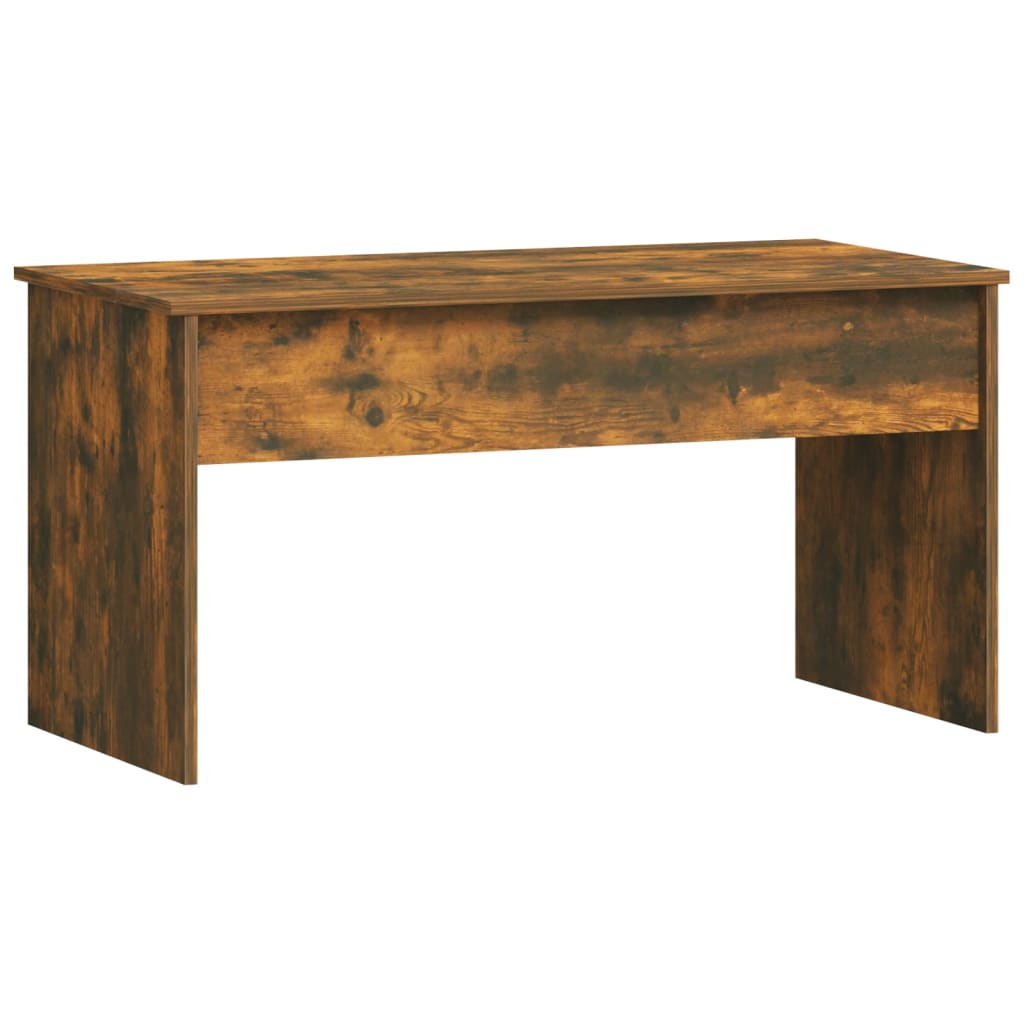 Coffee Table Smoked Oak 102x50.5x52.5 cm Engineered Wood